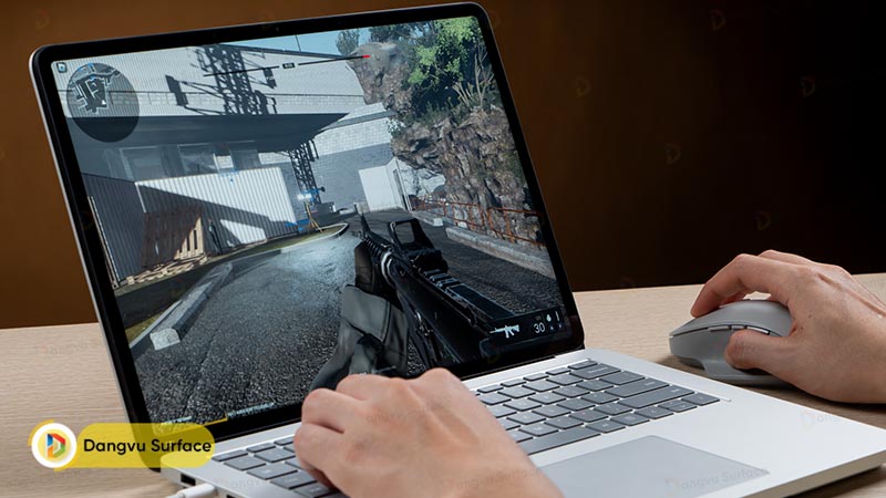 Sự nâng cấp với GPU rời giúp tăng cường sức mạnh của máy