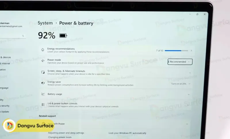 Surface Pro 11 có thời lượng pin vượt trội hơn hẳn so với Surface Pro 10