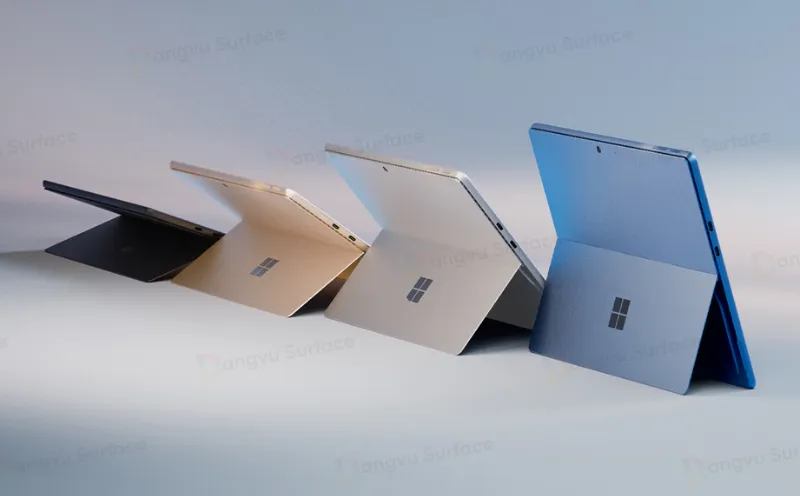 Surface Pro 11 đa dạng màu sắc: Dune, Sapphire, Platinum và Black