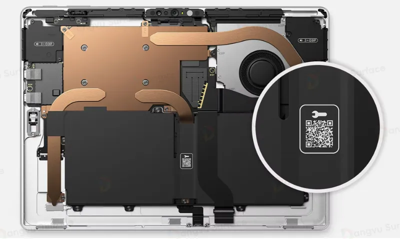 Sự khác biệt lớn nhất giữa Surface Pro 10 và Surface Pro 11 nằm ở bộ vi xử lý