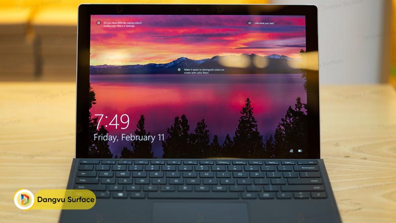 Surface Pro 7 không có nhiều cải tiến về ngoại hình