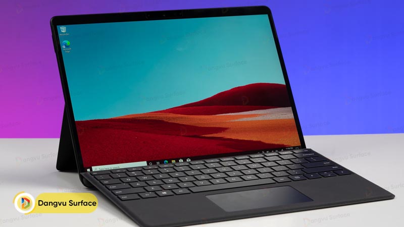 Surface Pro X với viền màn hình mỏng đẹp mắt