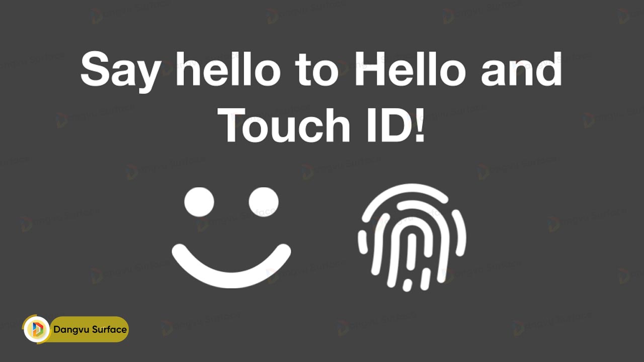 Windows Hello Hay Touch ID Trên Surface