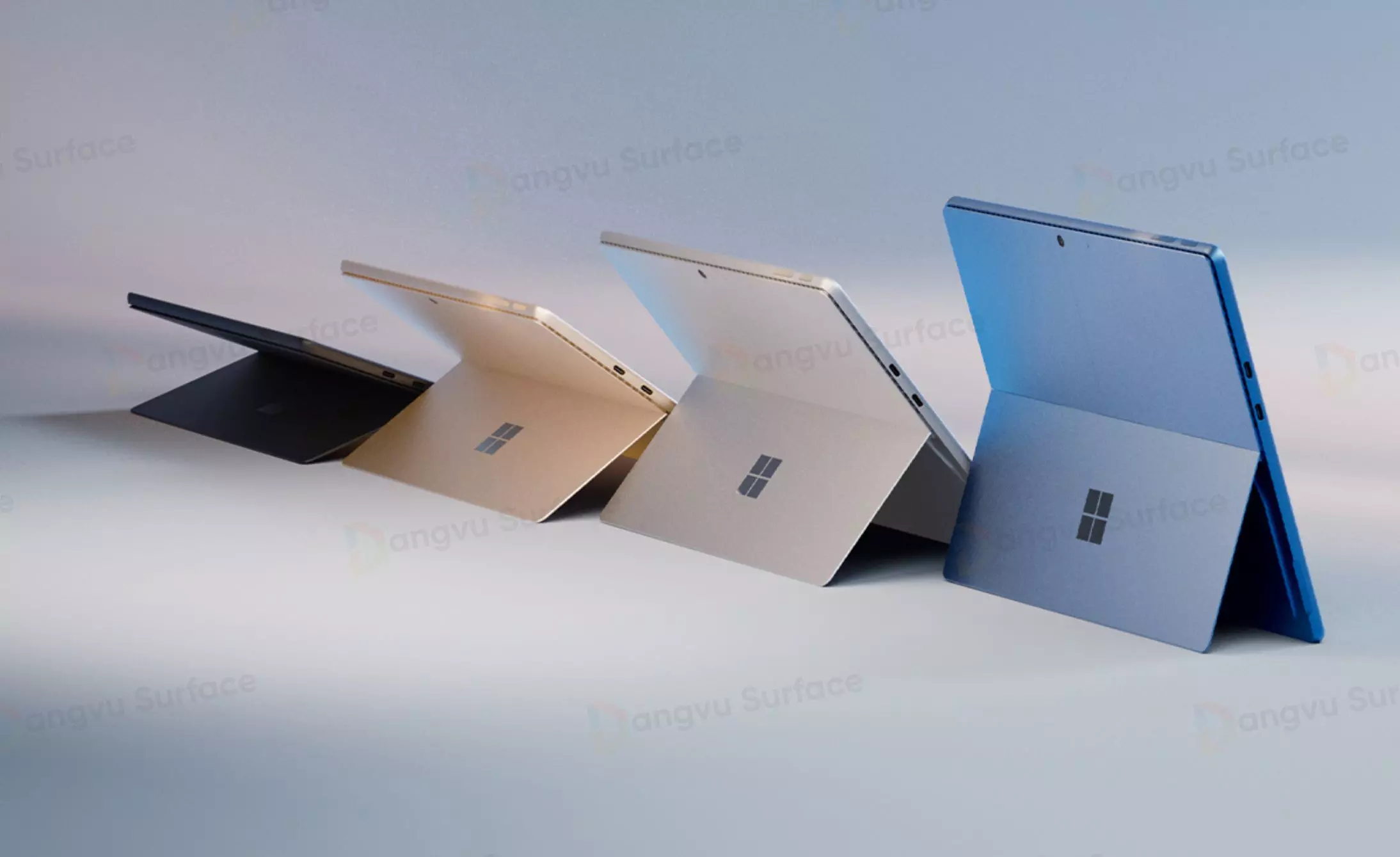 4 tùy chọn màu sắc Surface Pro 11