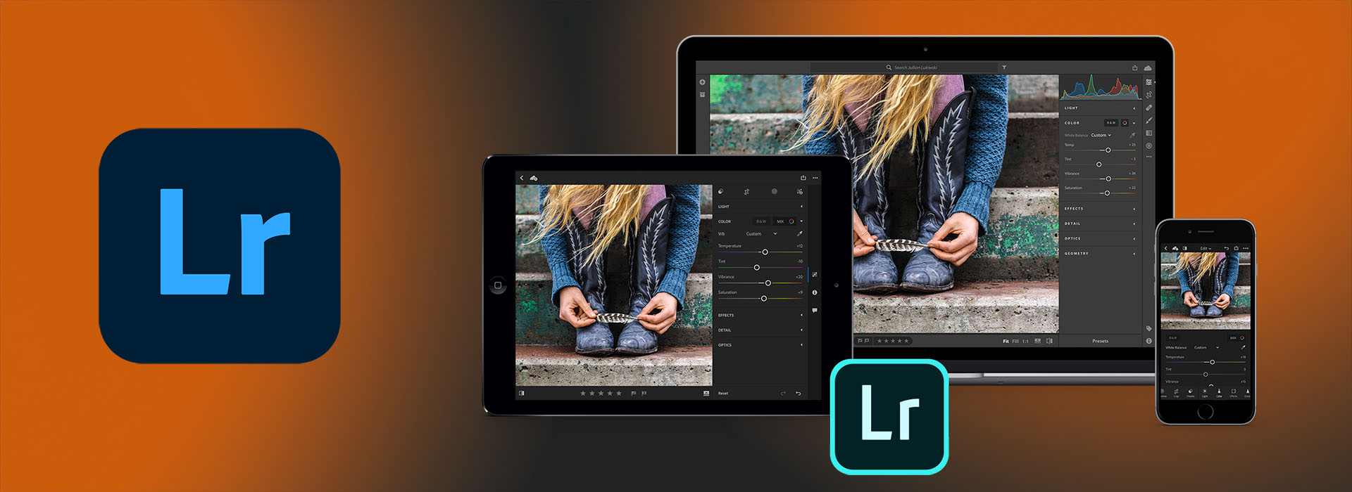 Adobe Lightroom là ứng dụng chỉnh sửa ảnh không phá đi định dạng ảnh