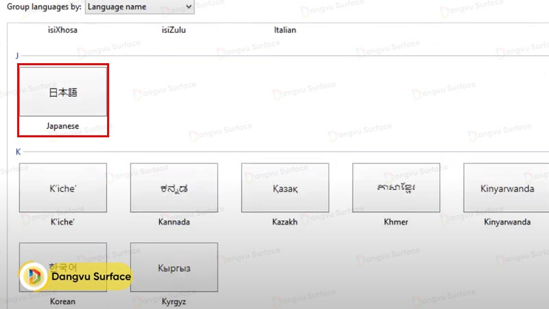 Cách chuyển đổi bàn phím sang tiếng Nhật windows 8