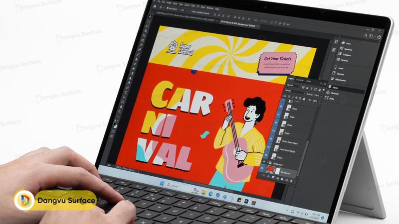 Surface Pro 10 mang đến thời gian sử dụng pin lên tới 19 giờ