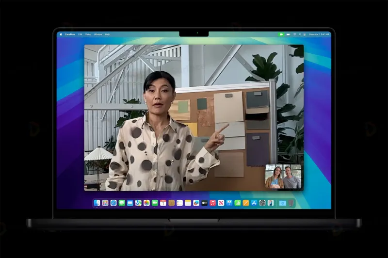 MacBook Pro M4 Pro 2024 được trang bị camera 12MP với tính năng Centre Stage