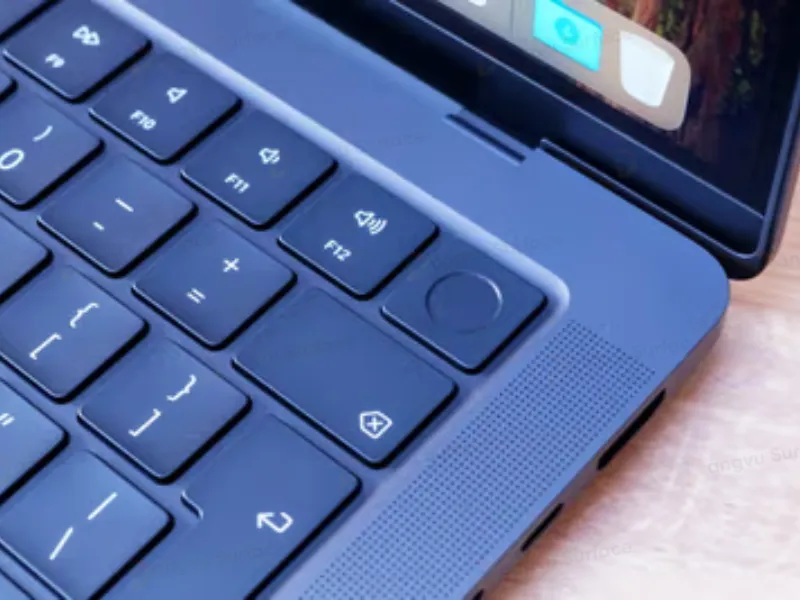 Cảm biến Touch ID giúp mở khóa máy và đăng nhập dễ dàng, nhanh chóng