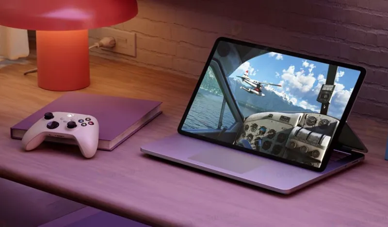 Laptop Studio 2 được trang bị màn hình cảm ứng PixelSense Flow