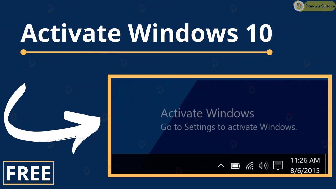 Màn hình máy tính hiện chữ Activate Windows nghĩa là gì