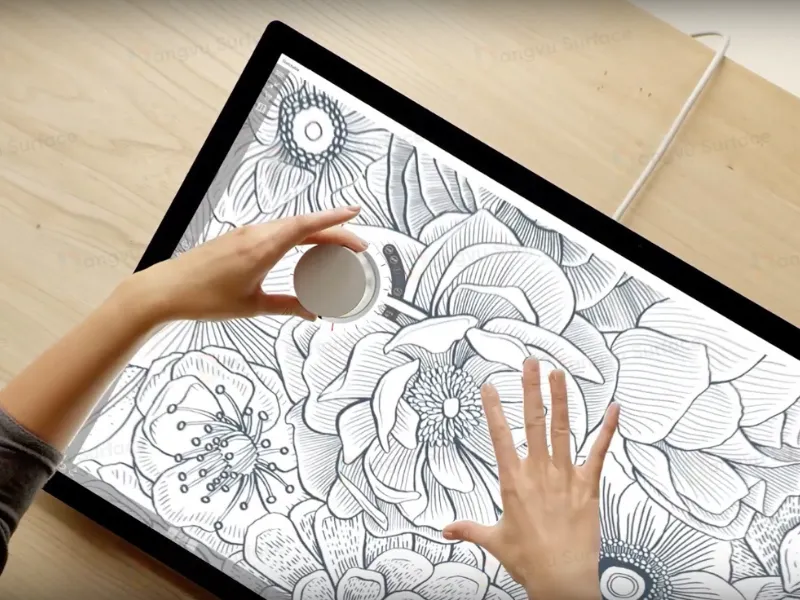 Surface Dial là phụ kiện sáng tạo do Microsoft phát triển
