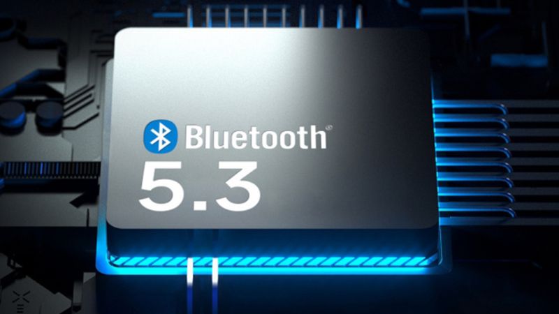 Công nghệ Bluetooth 5.3 sở hữu tốc độ truyền tải dữ liệu nhanh hơn gấp đôi so với Bluetooth 4.2 cũ