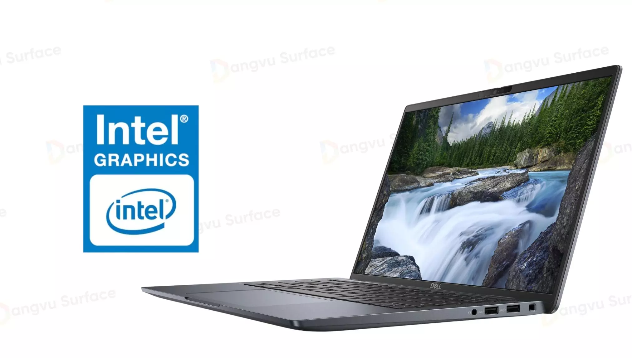 Tích hợp card đồ họa Intel Graphics hỗ trợ xử lý các tác vụ đồ họa