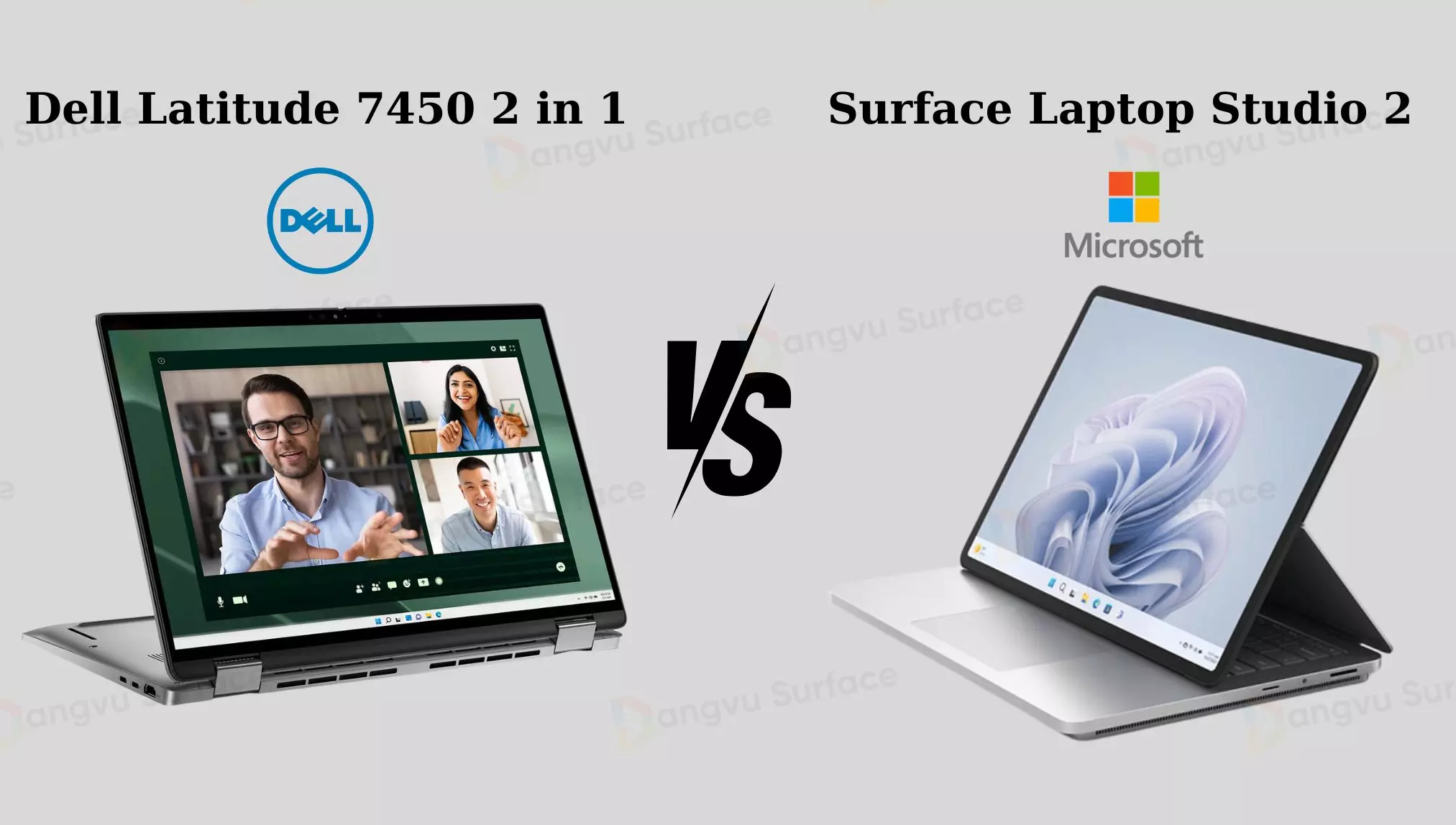 Dell Latitude 7450 vs Surface Laptop Studio 2
