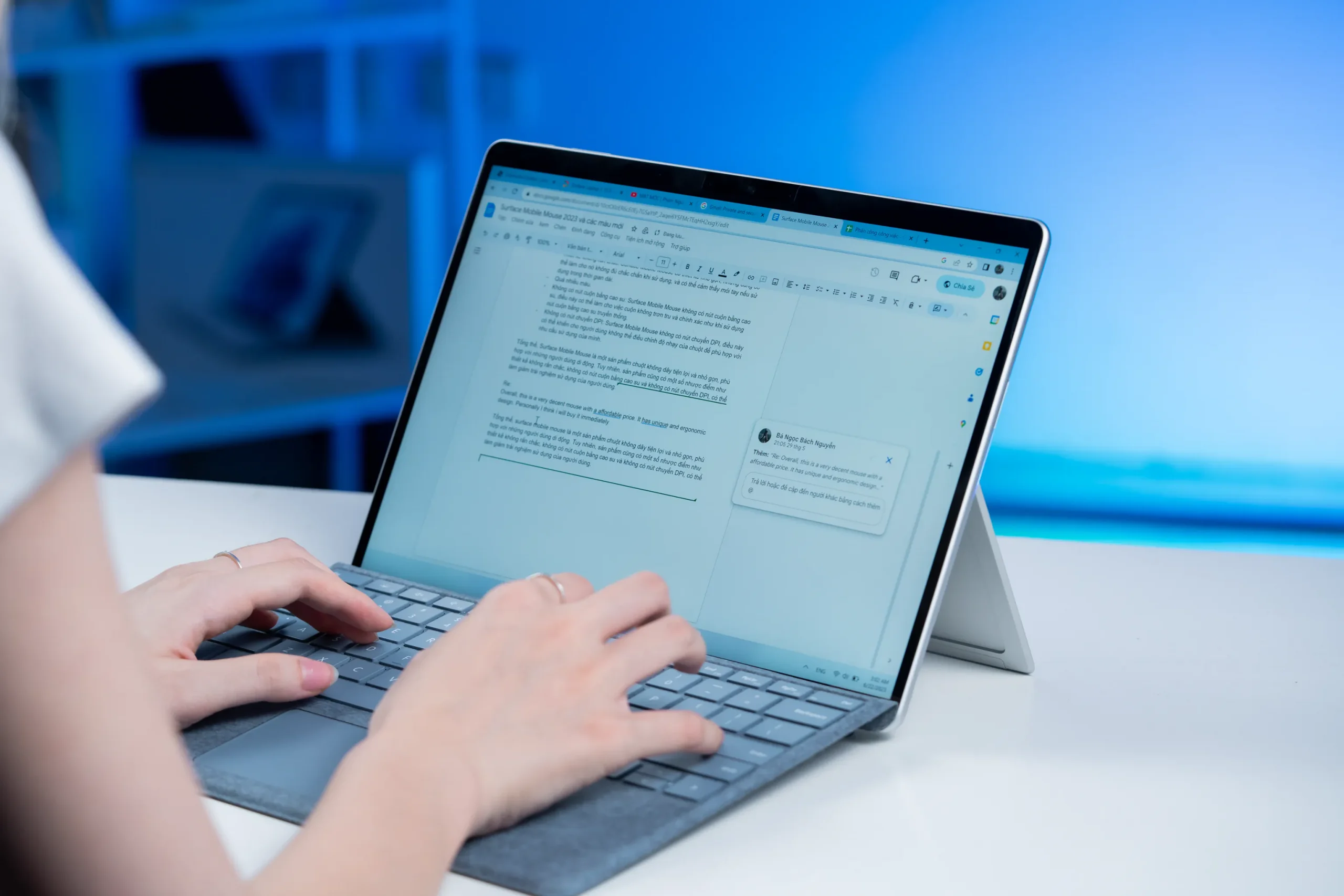 Surface Pro 9 đa nhiệm đỉnh