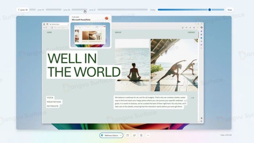 Windows Recall tìm kiếm theo ngôn ngữ tự nhiên