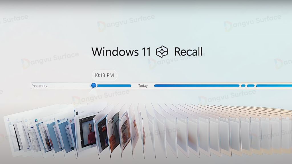 Windows Recall có khả năng tìm kiếm hình ảnh, tài liệu nhanh chóng