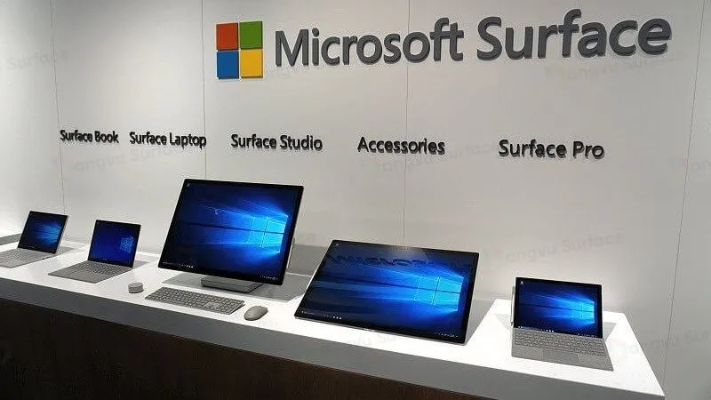 Microsoft Surface cho ra đời rất nhiều những dòng sản phẩm khác nhau phục vụ nhu cầu người dùng