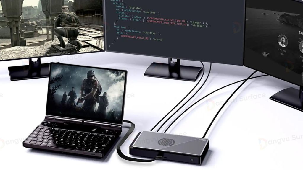 Các bước kết nối eGPU với laptop