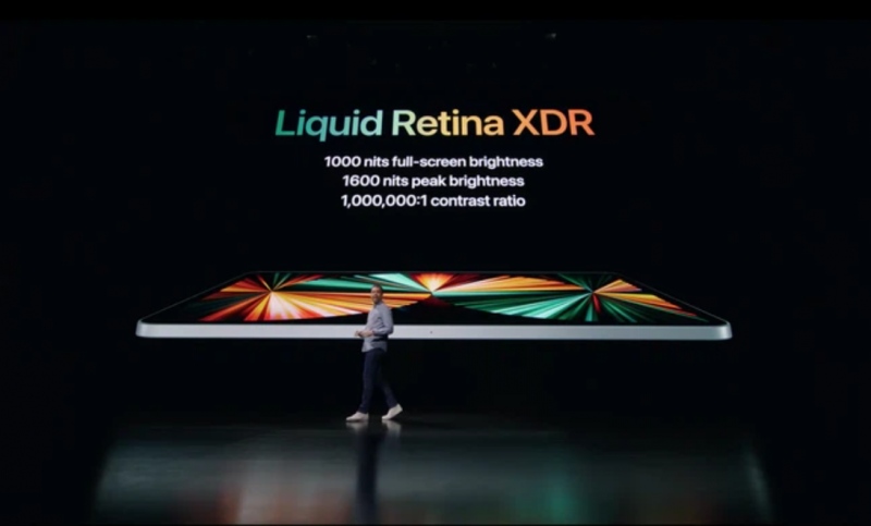 Màn hình Liquid Retina XDR được phát triển dựa theo màn hình Retina bằng việc tích hợp thêm màn hình LCD