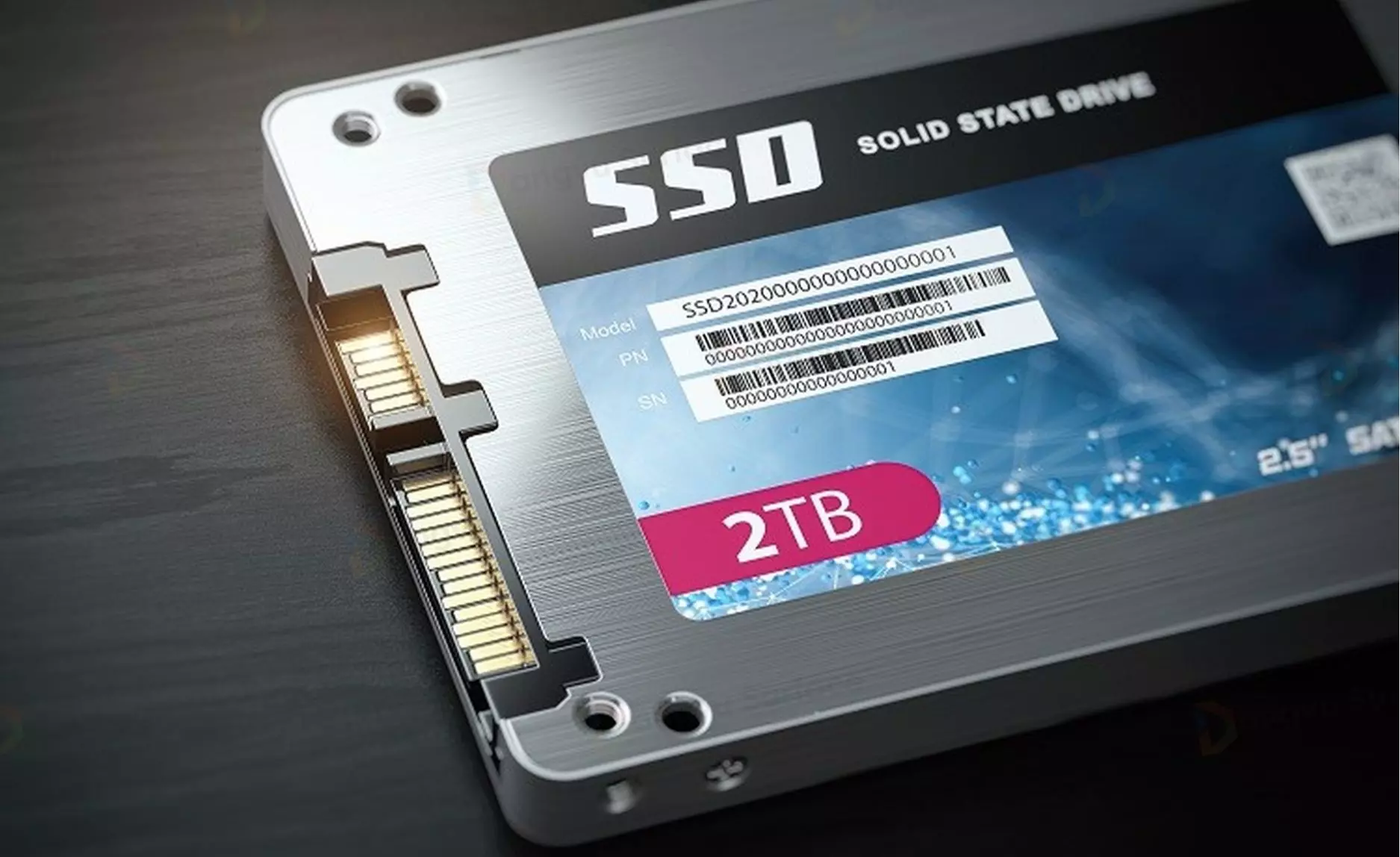 SSD lưu trữ dữ liệu tại các ô nhớ flash