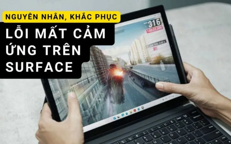 Lỗi tương tác cảm ứng do cập nhật phần mềm không thành công hoặc xung đột với những ứng dụng khác