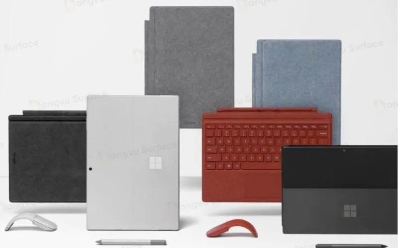Microsoft Surface có đầy đủ phụ kiện phục vụ nhu cầu công việc văn phòng