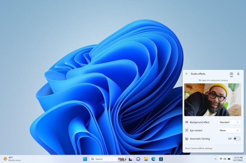 Windows Studio Effects là tính năng giúp cải thiện chất lượng âm thanh & hình ảnh trong những cuộc video call trên Laptop