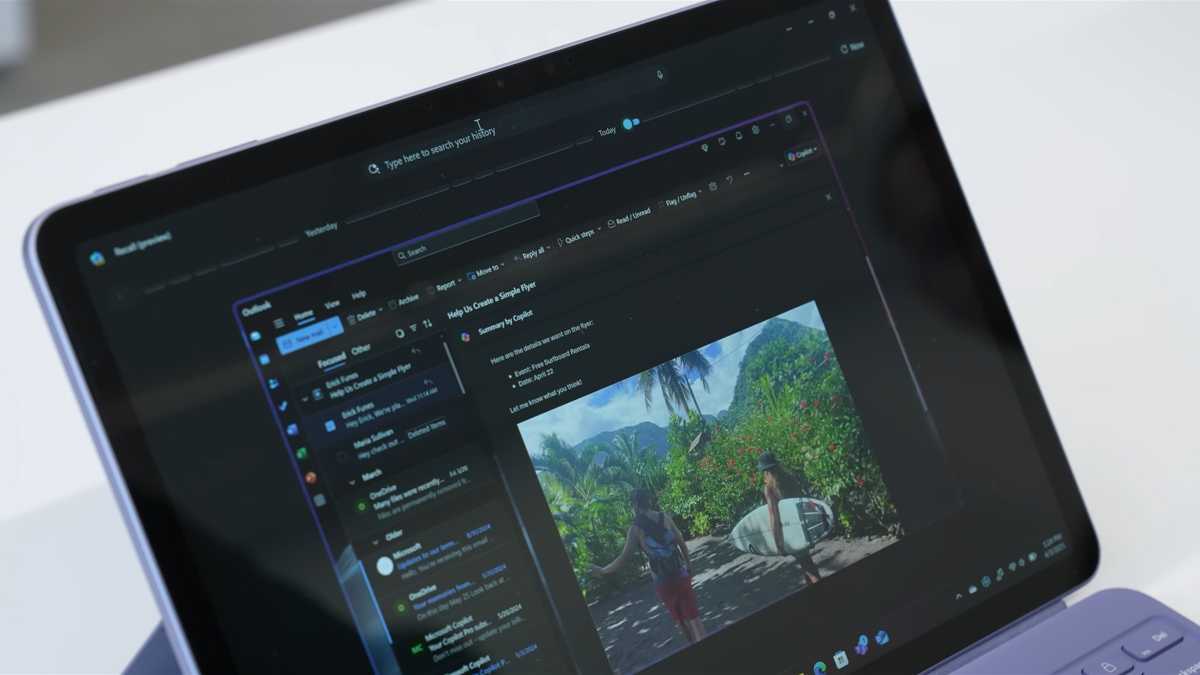 Công nghệ AI trên Surface Pro 12 inch – tinh gọn nhưng bứt phá.