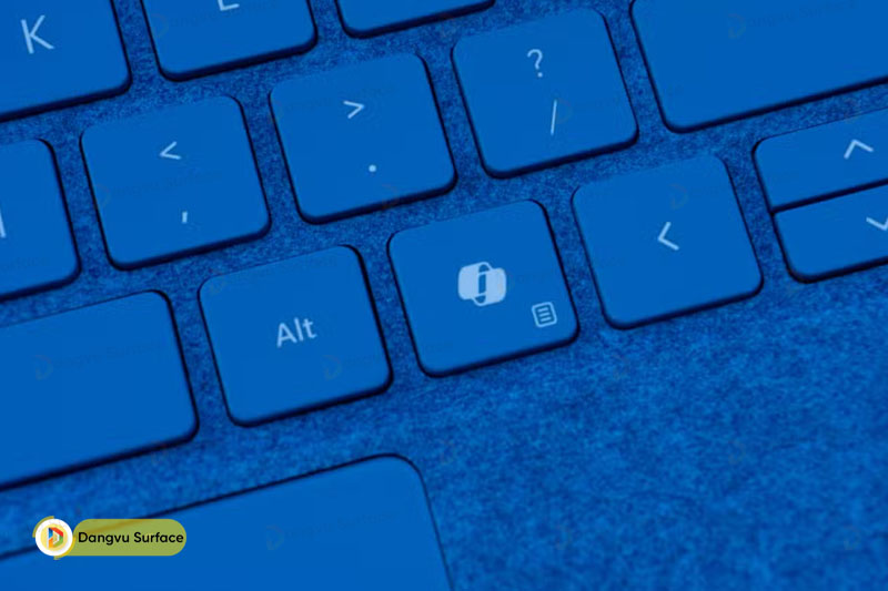 Bàn phím Surface Pro Flex êm ái, tích hợp nút gọi Copilot chuyên dụng