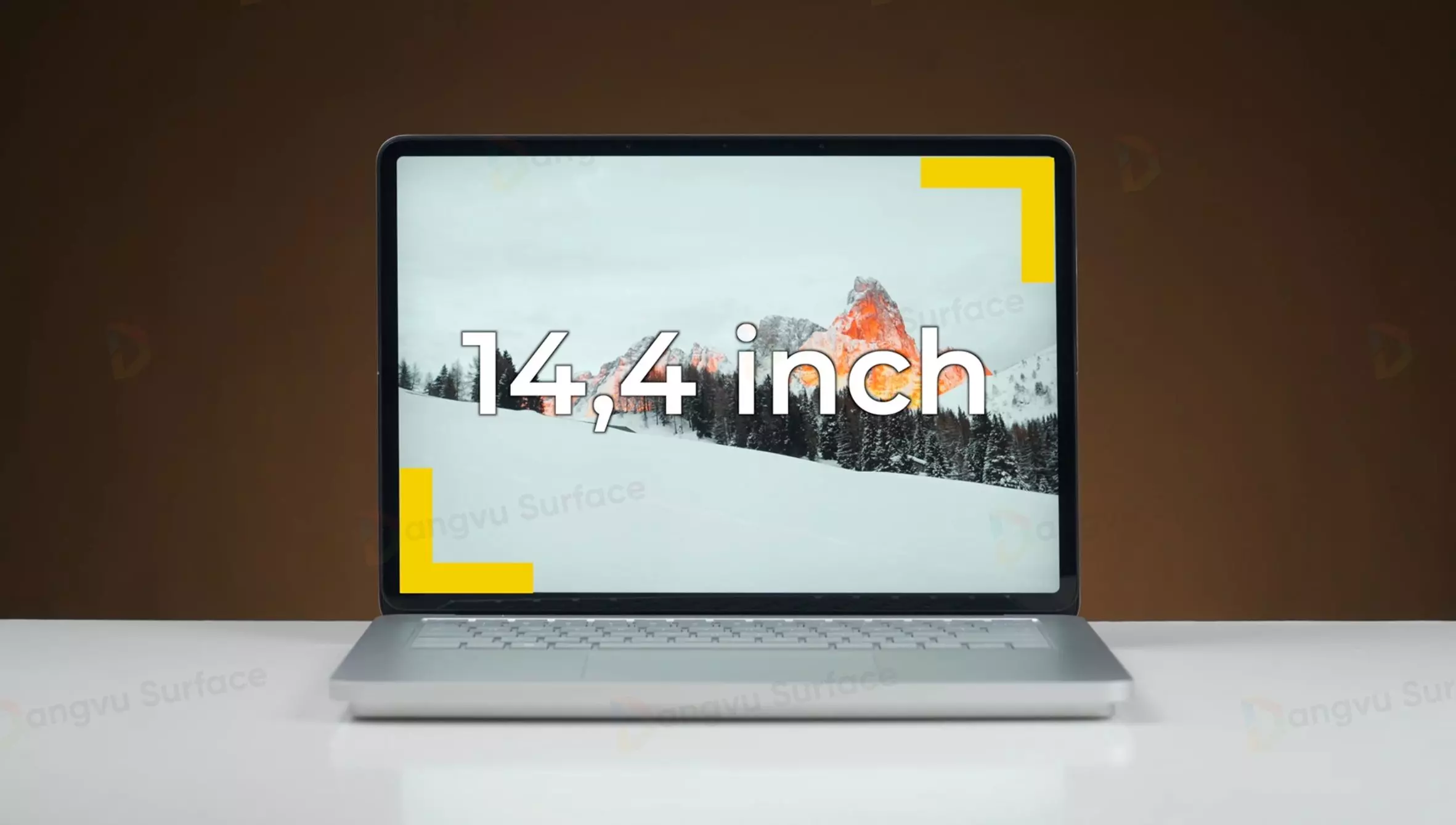 Surface Laptop Studio 2 được tích hợp màn hình cảm ứng PixelSense Flow kích thước 14.4”