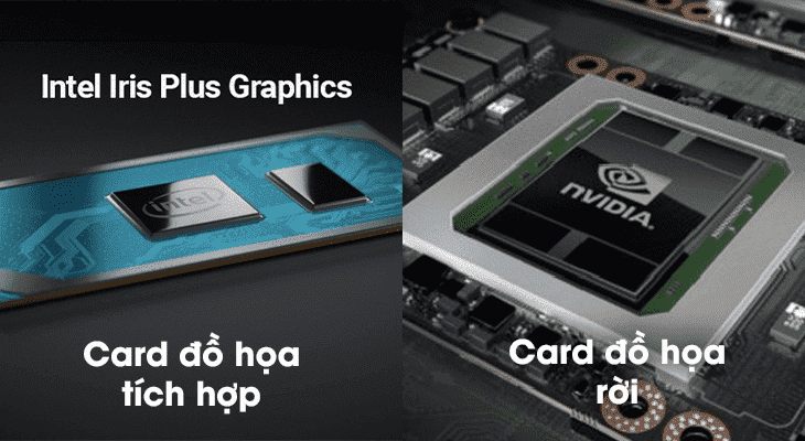So sánh Intel UHD Graphics với card đồ họa rời