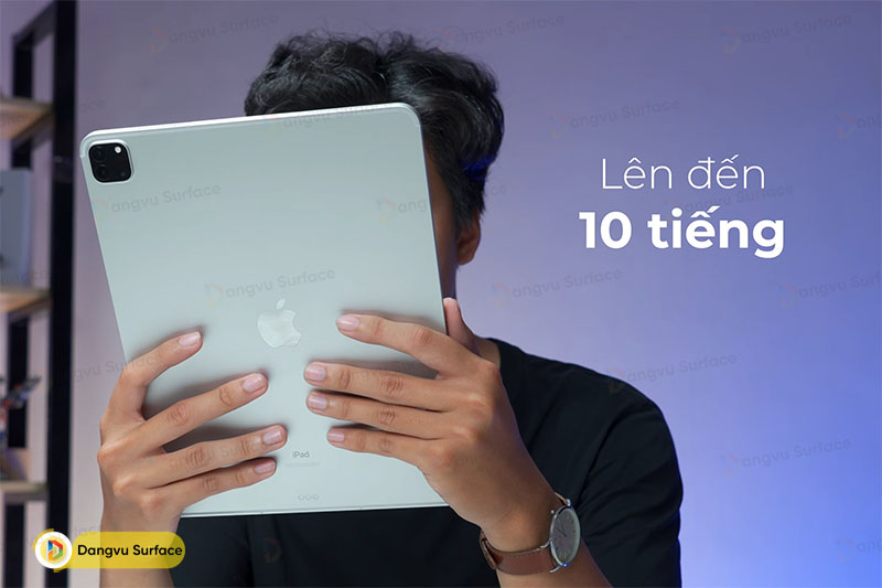 IPad Pro 2022 kéo dài tới 10h39 qua bài kiểm tra của Đăng Vũ