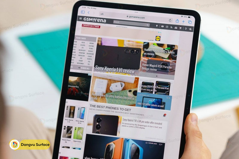iPad Pro có thể hoạt động trung bình khoảng 10 - 12 giờ liên tục