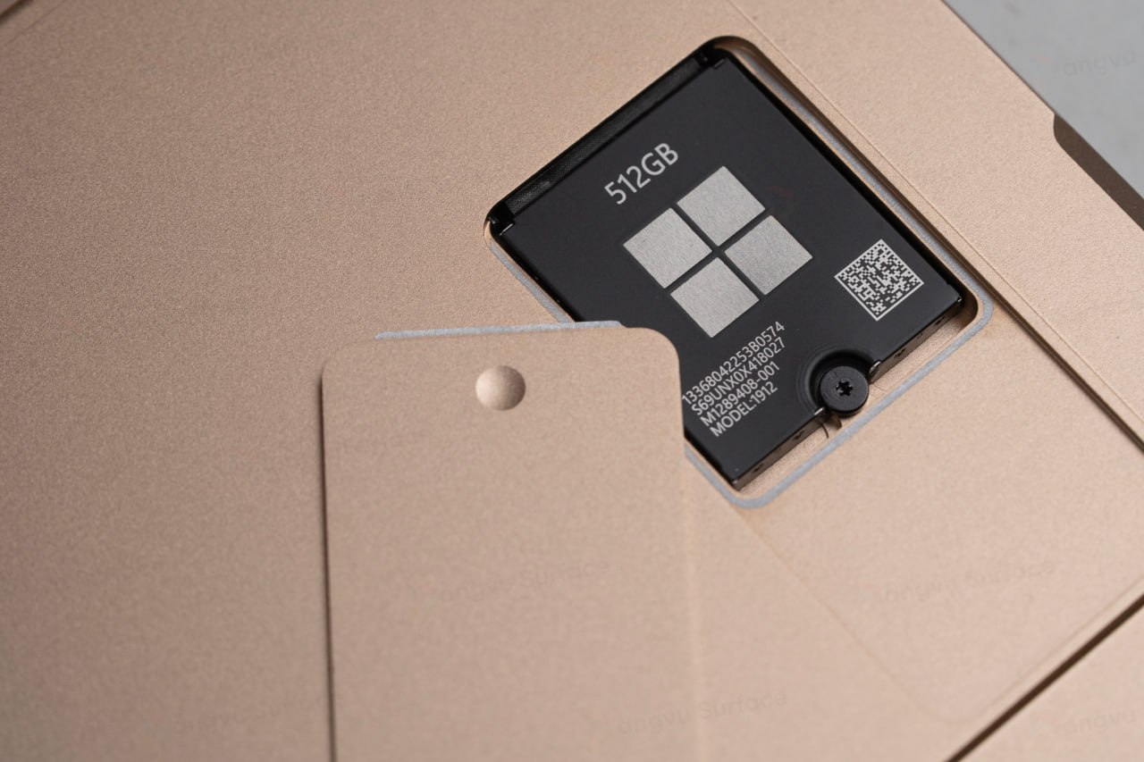 Thêm bộ nhớ Surface: Nâng cấp ổ cứng SSD tại Đăng Vũ Surface