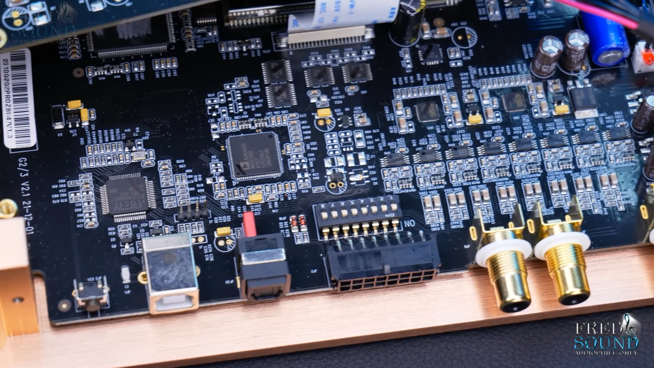 Sắp xếp linh kiện Goldhorn P2 Pro DSP