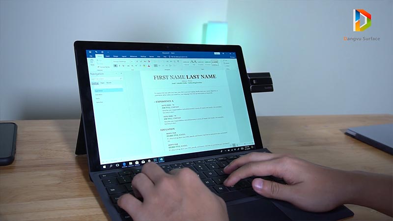 Surface Pro 7 quá thích hợp cho công việc văn phòng