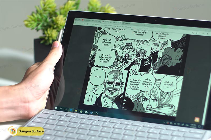 Đa số các dòng Surface đều dùng độc lập phần màn hình nên rõ ràng phải sở hữu Cảm Ứng