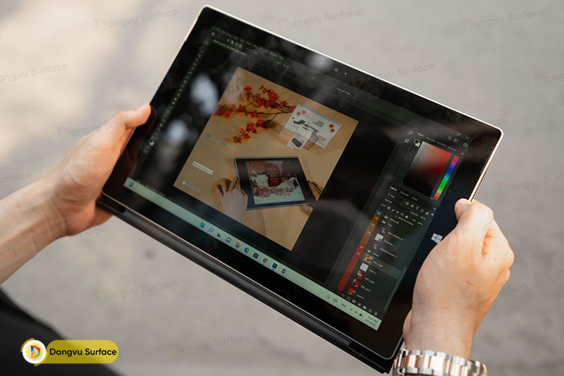 Surface Pro 3 có khả năng sử dụng phầm mềm đồ họa cơ bản