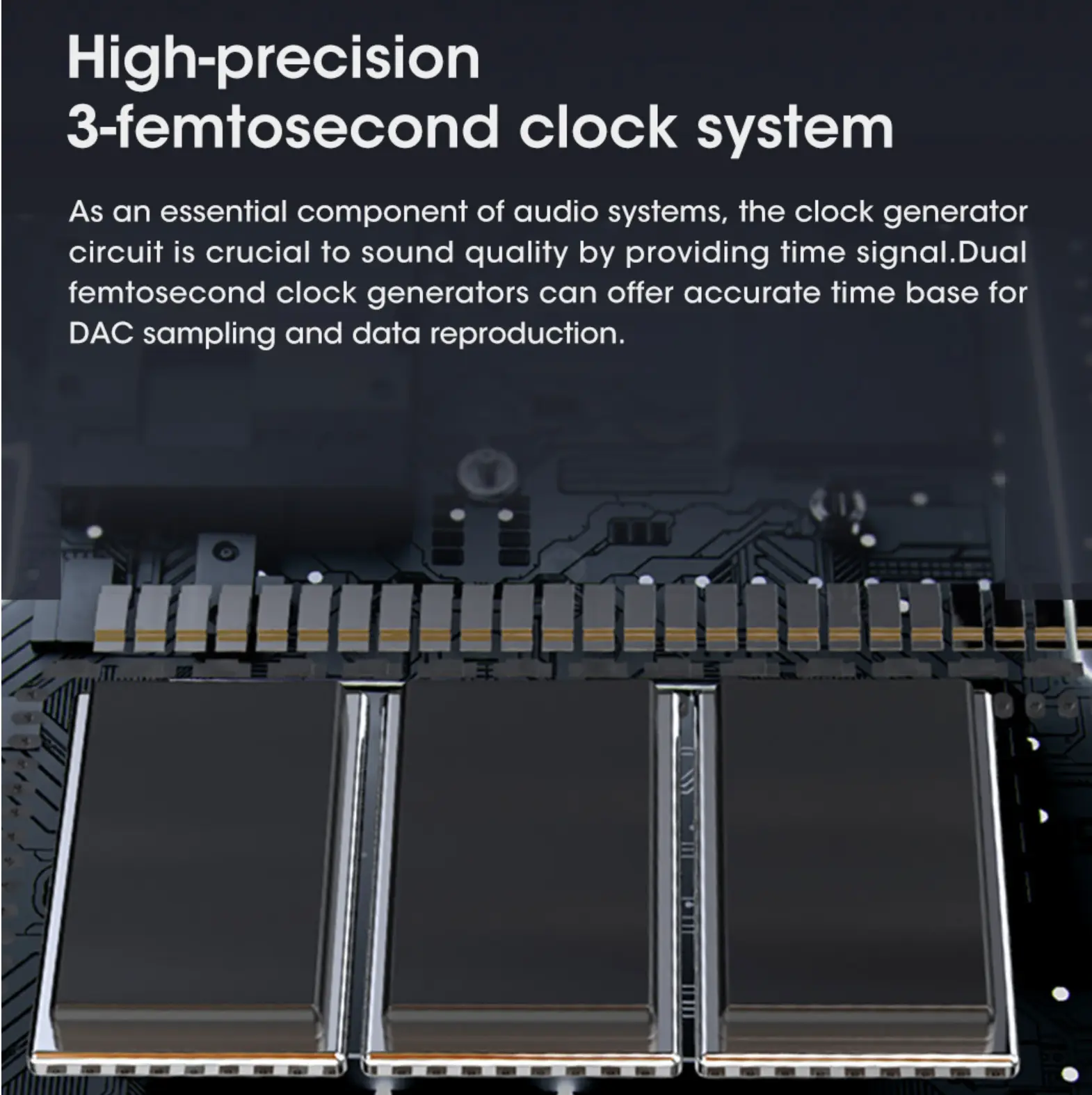 DSP Goldhorn P2 Pro V2 có tới 3 clock
