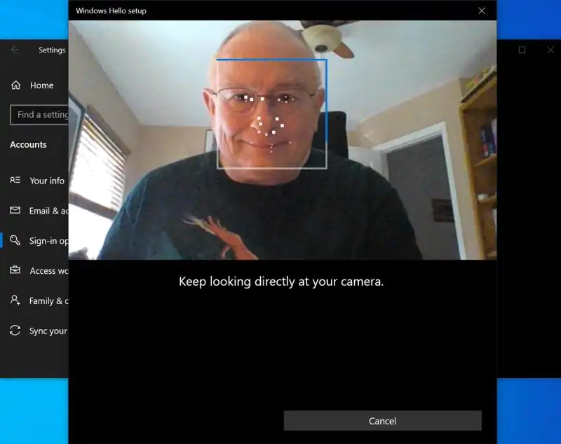 Windows Hello sẽ không lưu trữ ảnh hoặc hình ảnh khuôn mặt, dấu vân tay trên thiết bị của bạn