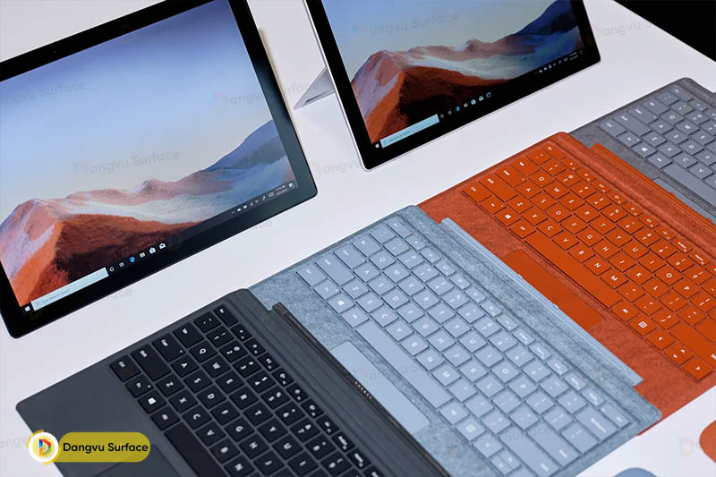Surface Pro 7 và phụ kiện chính hãng đầy đủ tại Đăng Vũ