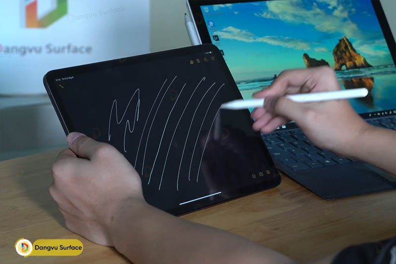Khả năng viết, vẽ của Apple Pencil
