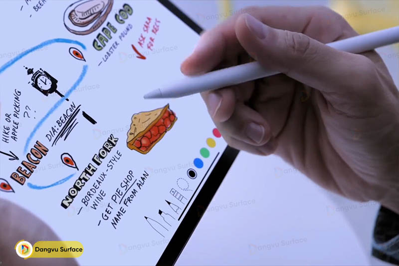 Nhưng Appel Pencil vẫn cho hoạt động mượt mà hơn
