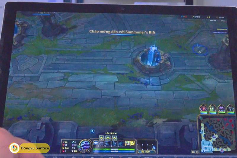 Có khả năng cân được nhiều tựa game