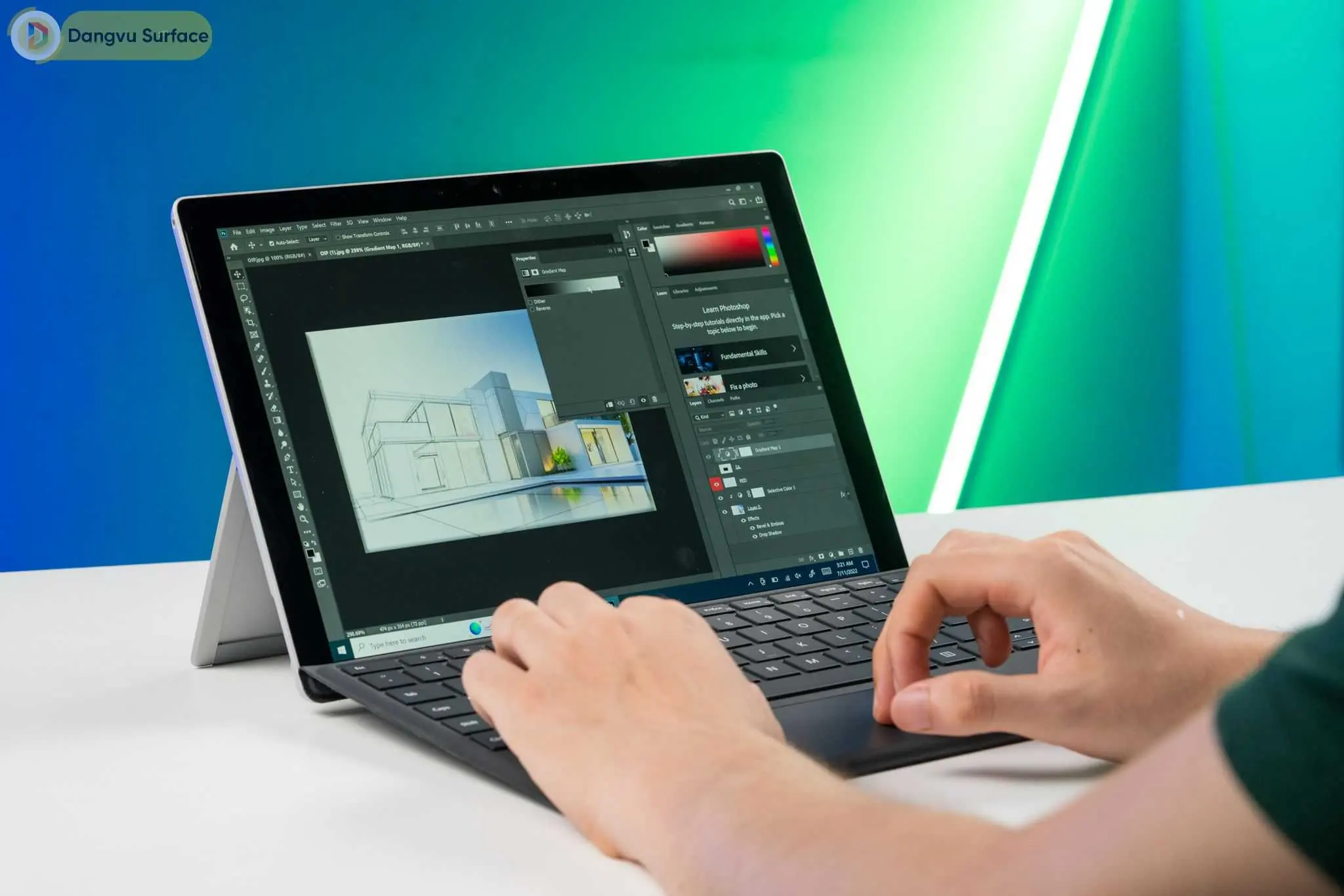 Xử lý tốt tác vụ đồ họa trên Surface Pro