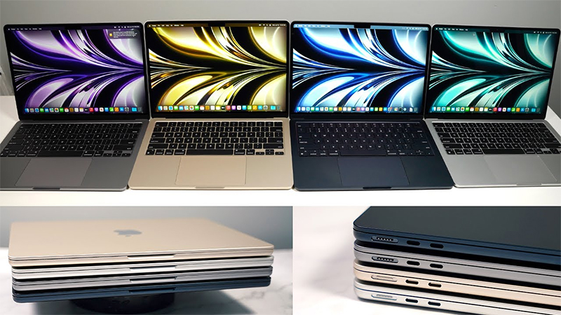 Thời lượng pin của Macbook Air M2