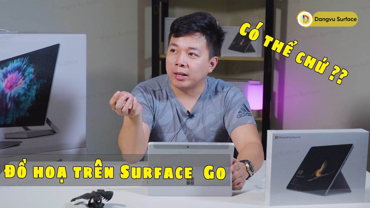 Cấu Hình Hiệu Năng Của Surface Go Có Cài được Phần Mềm Bình Thường