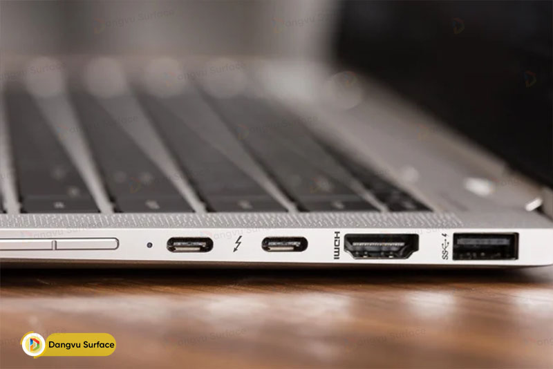 Cổng kết nối của máy HP
